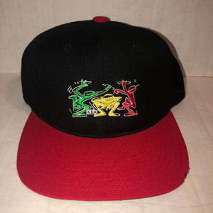 90s Street Clothes Keith Haring Snapback Hat